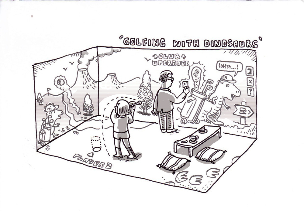 Arcade3000_golf_with_dinos